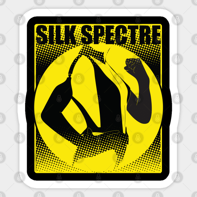 Silk Spectre Sticker by Meta Cortex